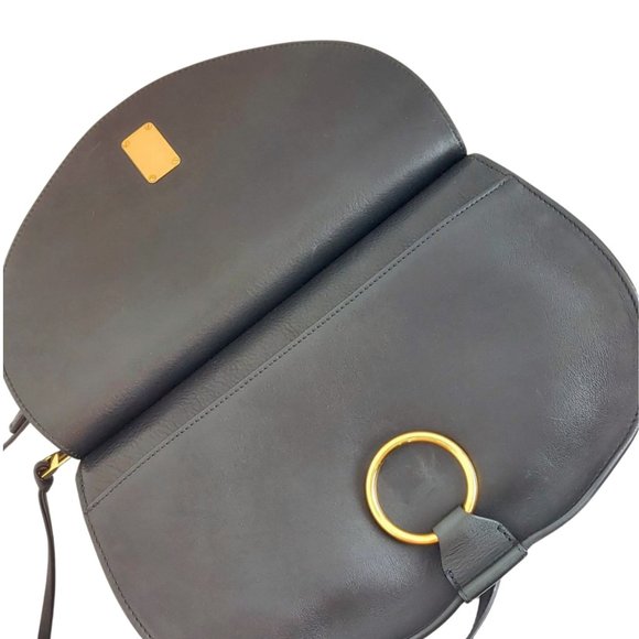 Chloe Goldie Medium Black Leather Shoulder Bag - Picture 12 of 16